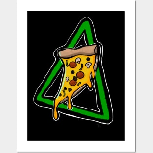 Pizza Slice Posters and Art